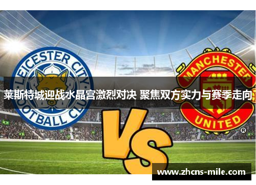莱斯特城迎战水晶宫激烈对决 聚焦双方实力与赛季走向